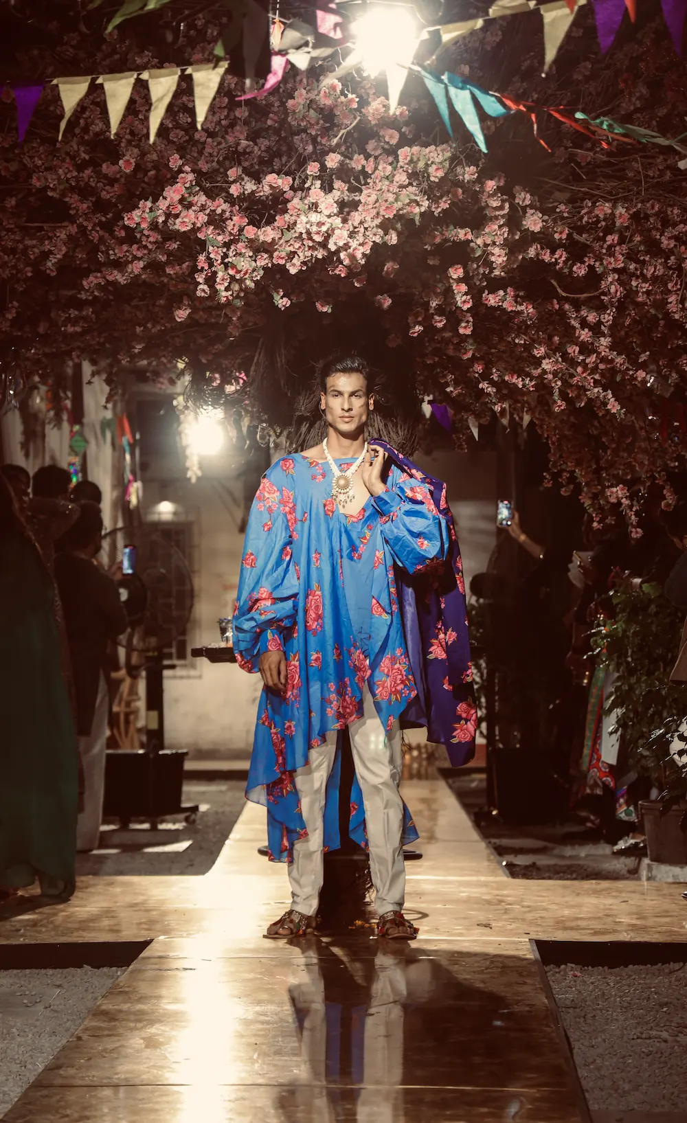 Male fashion model