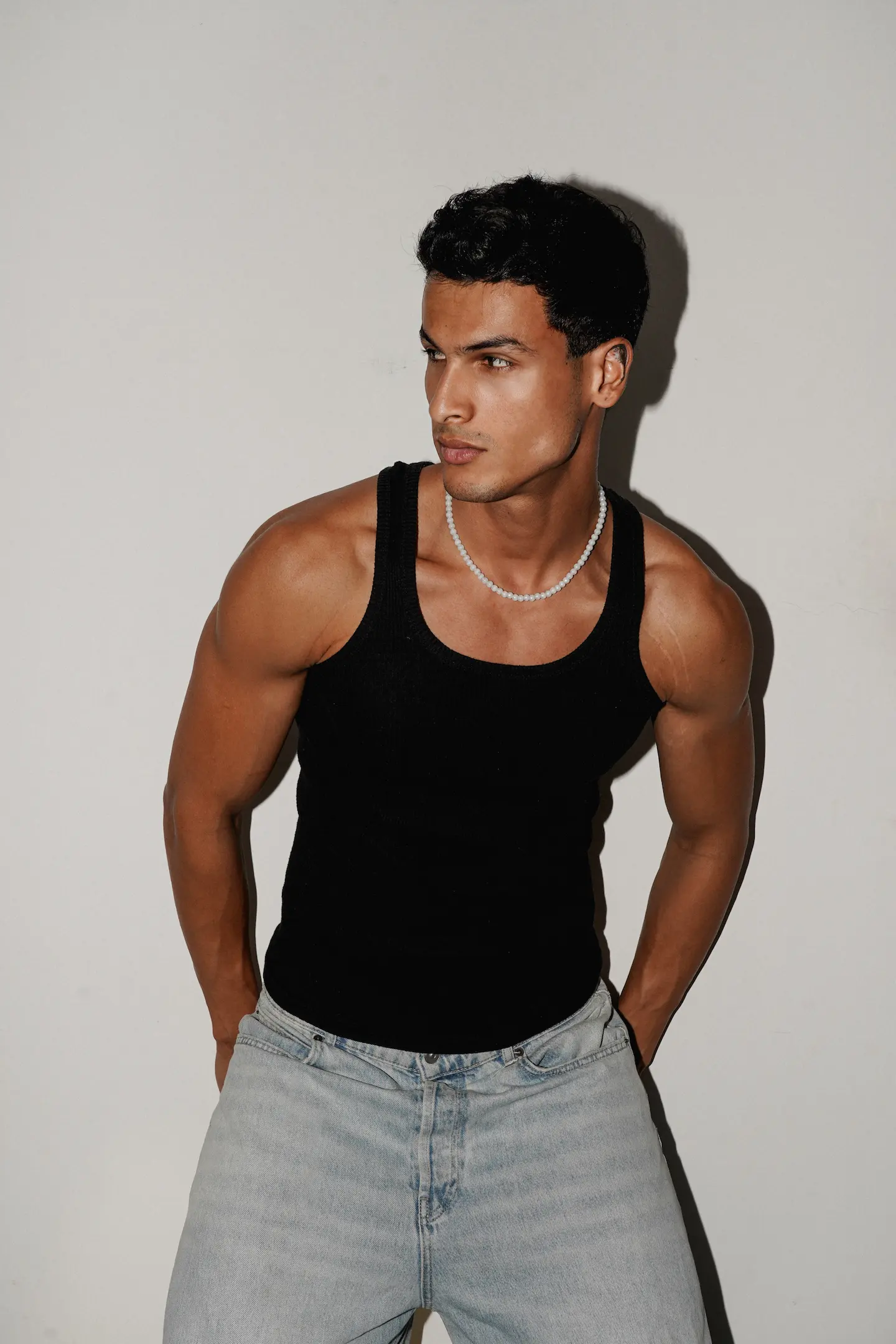 Male fashion model