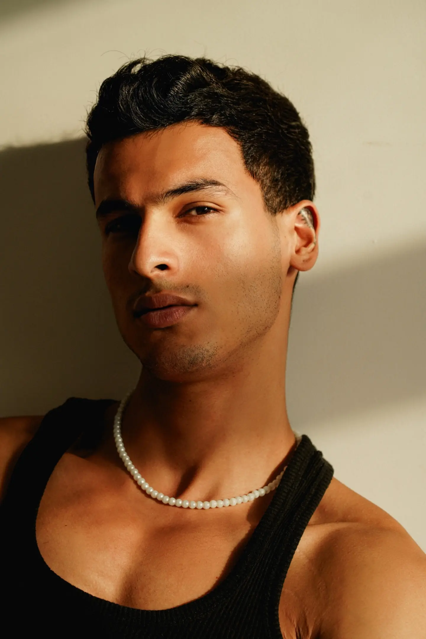 Male fashion model