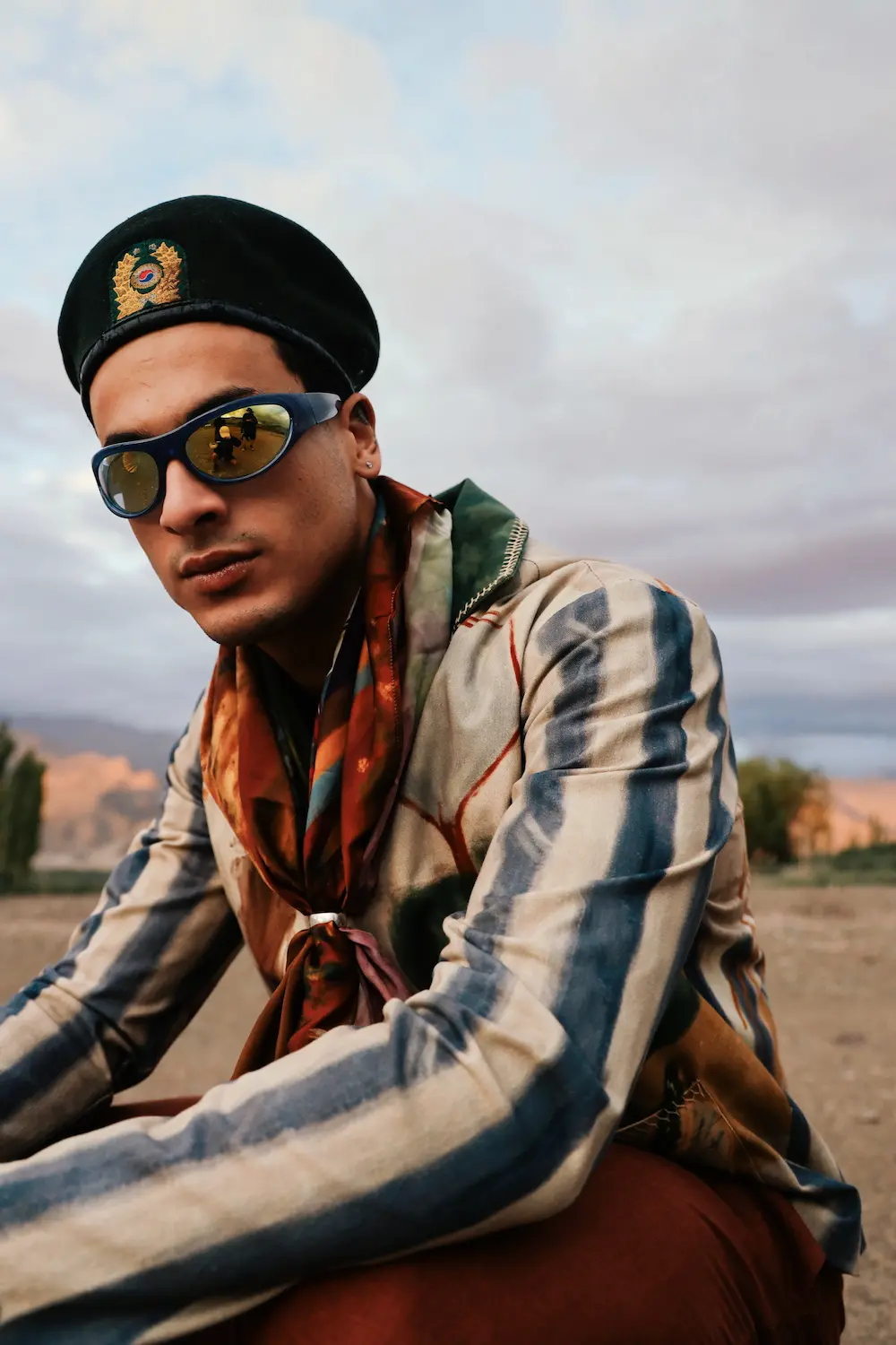 Male fashion model