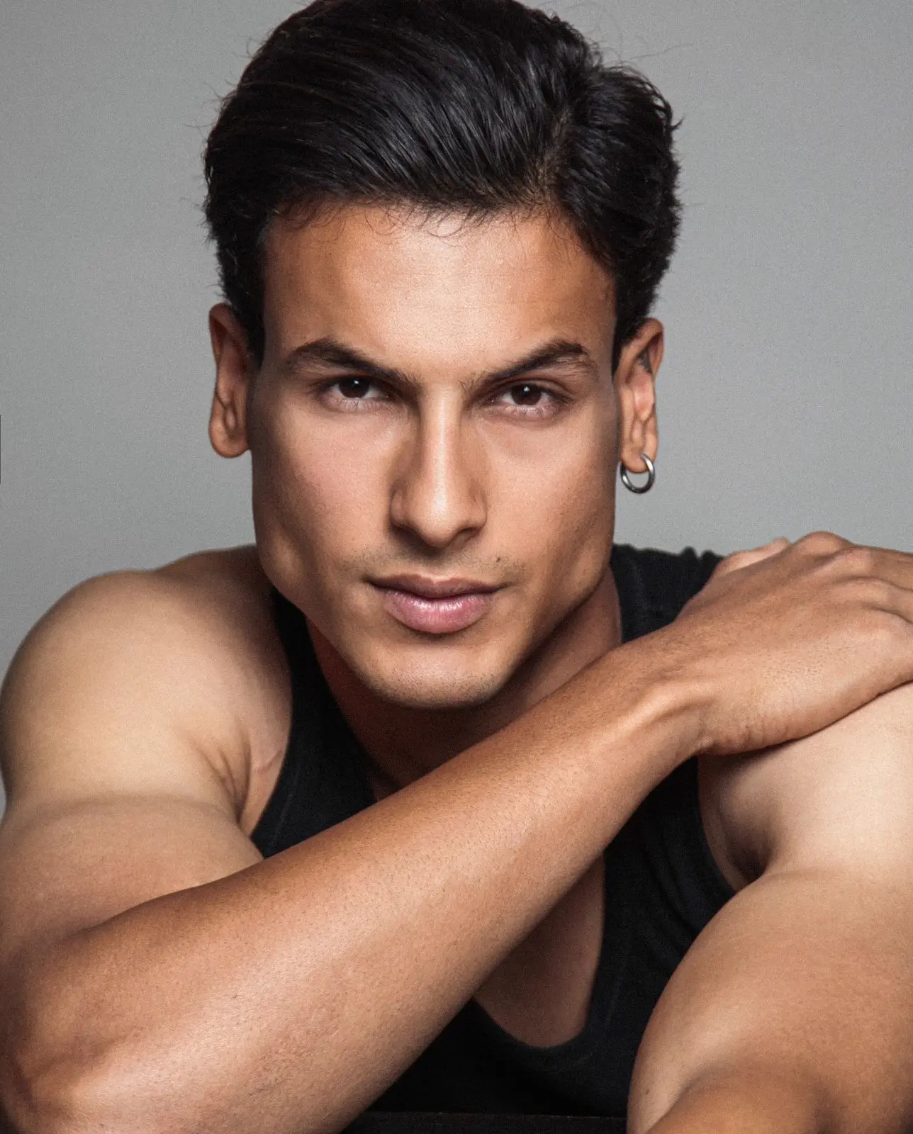 Male fashion model